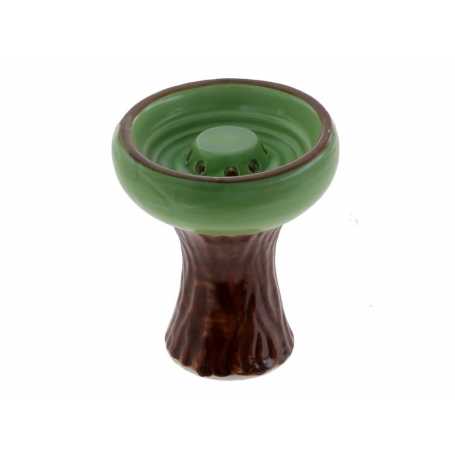 Shisha Kopf Baum braun-grün