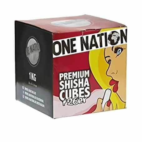 One Nation 26er Shisha Kohle 1kg
