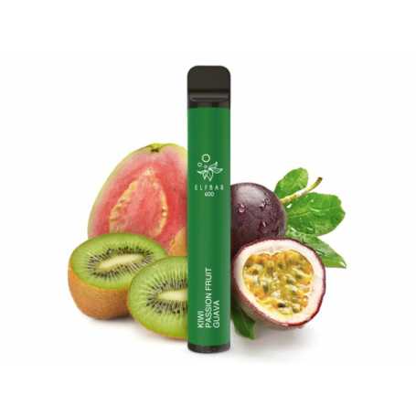 Elf Bar 600 Kiwi Passion Fruit Guava E-Shisha 20mg