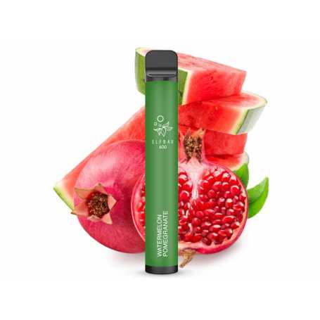 Elf Bar 600 Watermelon Pomegrenate E-Shisha 20mg