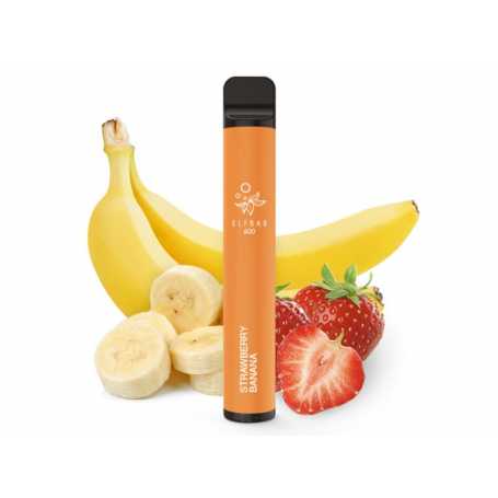 Elf Bar 600 Strawberry Banana E-Shisha 20mg