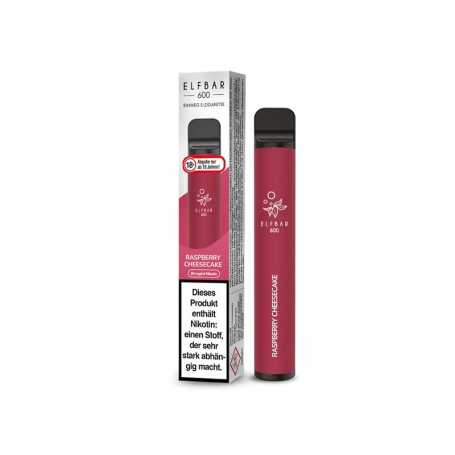 Elf Bar 600 Raspberry Cheesecake E-Shisha 20mg