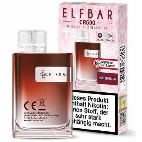 Elfbar CR600 Watermelon Einweg E-Zigarette 20mg