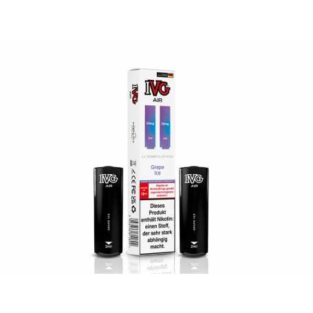 IVG AIR Pod Grape Ice 20mg - 2er Set