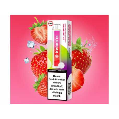 Flerbar M - Strawberry Ice E-Zigarette 20 mg/ml