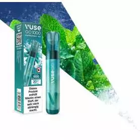 Vuse Go 1000 Peppermint Ice E-Zigarette 20 mg/ml