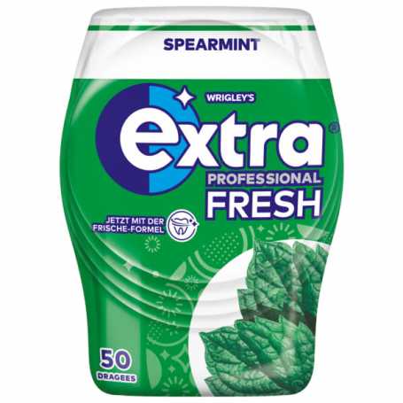Wrigley's EXTRA Professional Fresh Spearmint 50 Dragees