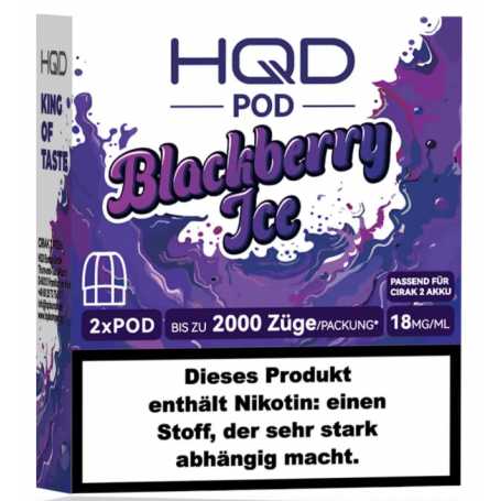 HQD Cirak Pod Blackberry Ice 18mg