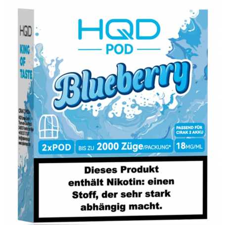 HQD Cirak Pod Blueberry 18mg