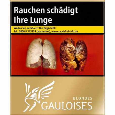 Gauloises Blondes Gold XL Zigaretten Packung
