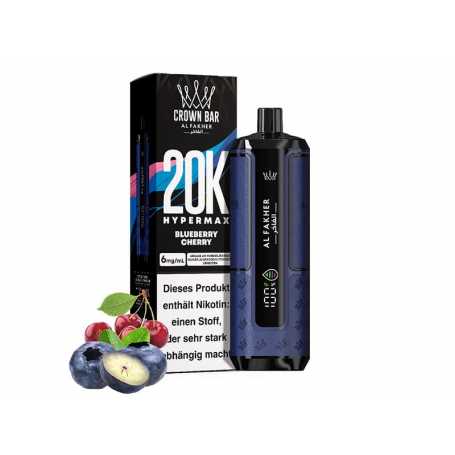 Al Fakher 20K Hypermax Blueberry Cherry