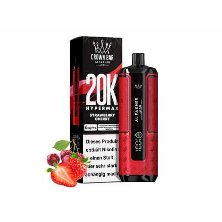 Al Fakher 20K Hypermax Strawberry Cherry