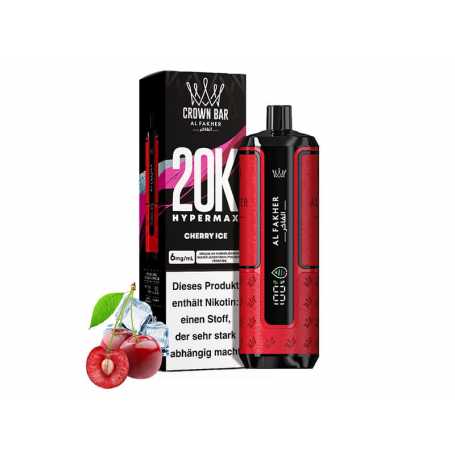 Al Fakher 20K Hypermax Cherry Ice