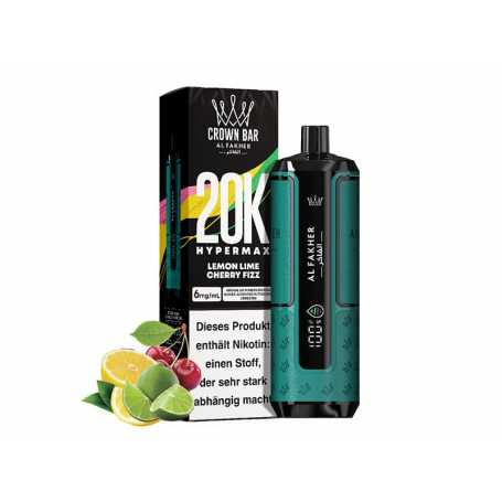 Al Fakher 20K Hypermax Lemon Lime Cherry Fizz