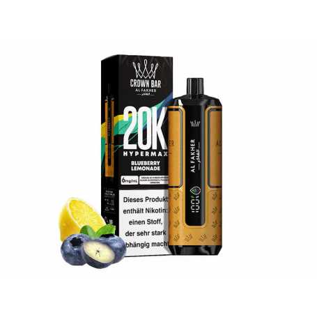 Al Fakher 20K Hypermax Blueberry Lemonade