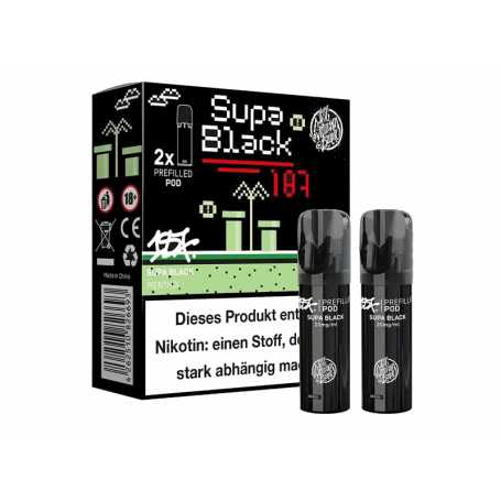 187 Strassenbande Supa Black Prefilled Pod 20mg