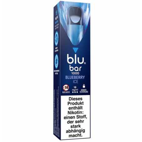 blu bar Blueberry Ice E-Zigarette 18mg