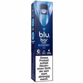blu bar Blueberry Sour Razz E-Zigarette 18mg
