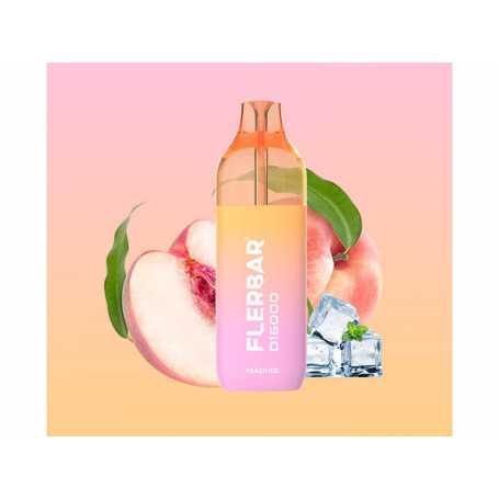 Flerbar D16000 Peach Ice E-Zigarette 20 mg/ml