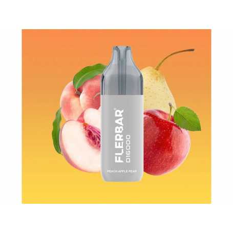 Flerbar D16000 Peach Apple Pear E-Zigarette 20 mg/ml