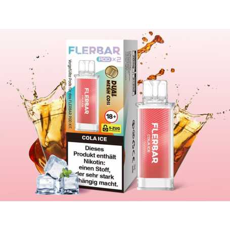 Flerbar Cola Ice Pods 2x2ml 20mg