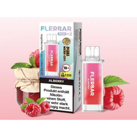 Flerbar Alberry Pods 2x2ml 20mg