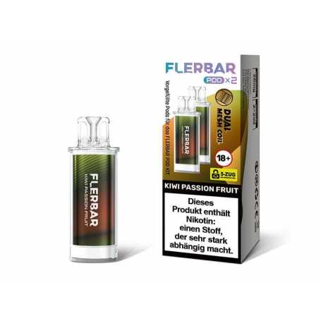 Flerbar Kiwi Passion Fruit Pods 2x2ml 20mg