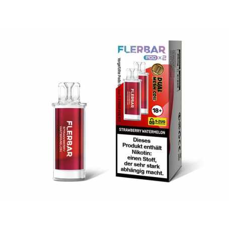 Flerbar Strawberry Watermelon Pods 2x2ml 20mg