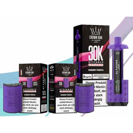 Al Fakher 30K Hypermax Cherry Fiesta