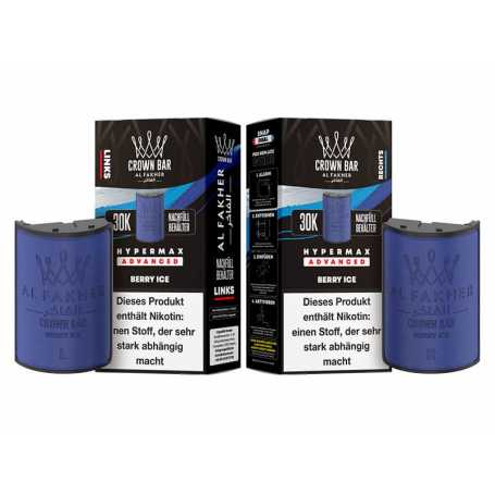 Al Fakher 30K Hypermax Berry Ice