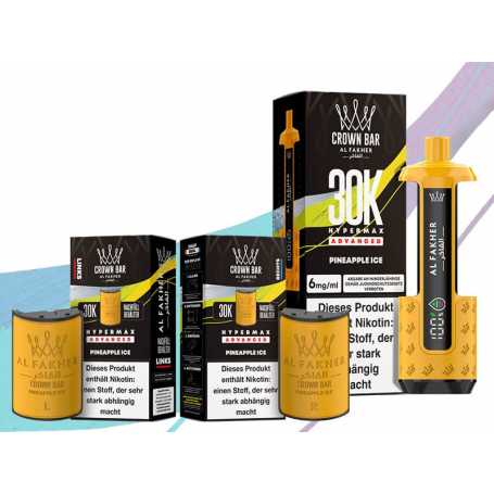 Al Fakher 30K Hypermax Pineapple Ice