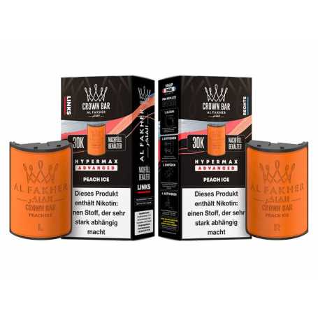 Al Fakher 30K Hypermax Peach Ice Pods
