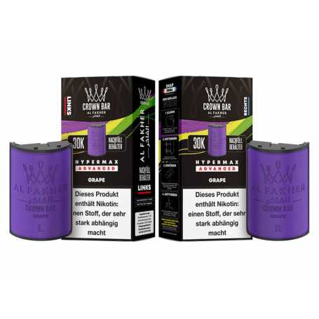 Al Fakher 30K Hypermax Grape Pods