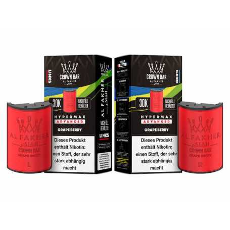 Al Fakher 30K Hypermax Grape Berry Pods