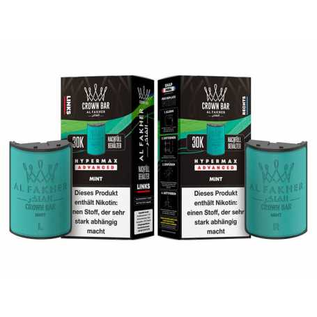 Al Fakher 30K Hypermax Mint Pods