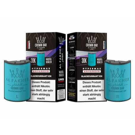 Al Fakher 30K Hypermax Blackcurrant Ice Pods