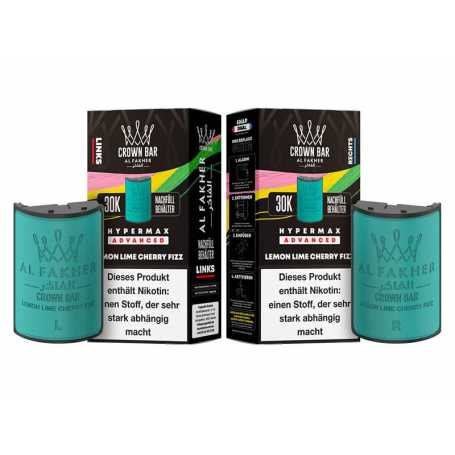 Al Fakher 30K Lemon Lime Cherry Fizz Pods
