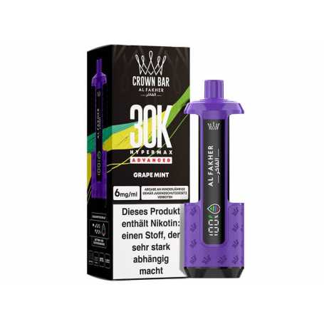 Al Fakher 30K Basisgerät Grape Mint