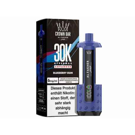 Al Fakher 30K Basisgerät Blueberry Gum