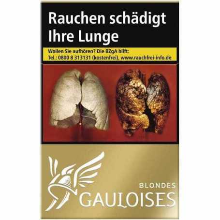 Gauloises Blondes Gold Zigaretten Packung