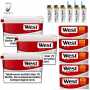 3 x West Red Tabak 110g Eimer + 1000 West Red Filterhülsen + 6 Feuerzeuge