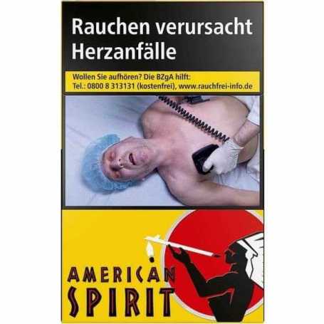 American Spirit Gelb Zigaretten Packung