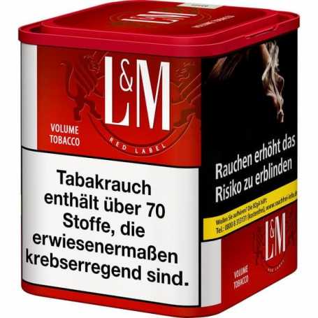 L&M Red Tabak Dose Volumentabak