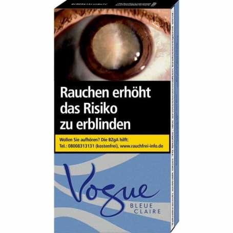Vogue Blue Claire SuperSlims Zigaretten