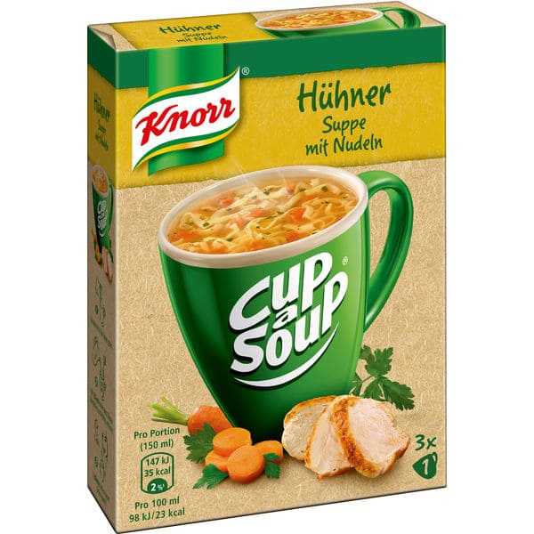 Knorr Instant Nudelsuppe mit Huhn kaufen TABAKMARKET