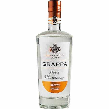 Grappa Pinot Chardonnay Dalla Vecchia 0,5L 40%
