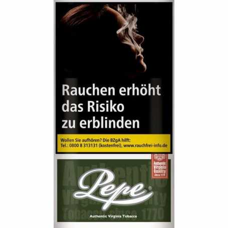 Pepe Dark Green Tabak Zigarettentabak Päckchen