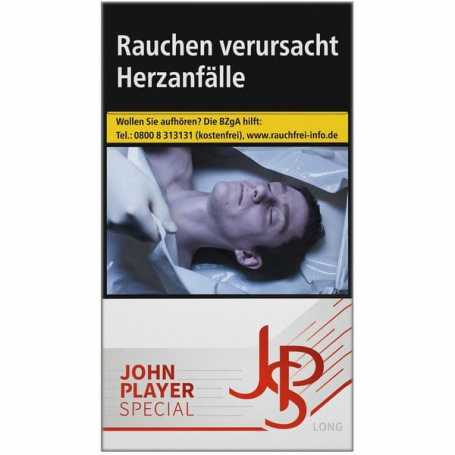 JPS Special Red Long Zigaretten Packung