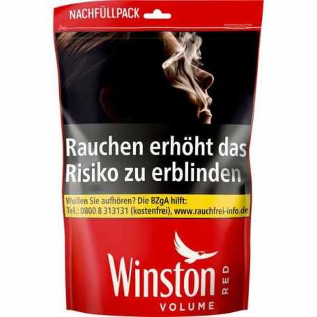 Winston Tabak Rot XXXL Volumentabak Beutel