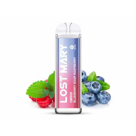 Lost Mary QM600 Blueberry Sour Raspberry 20mg